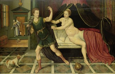 Giuseppe e la moglie di Potifar da Anonymous