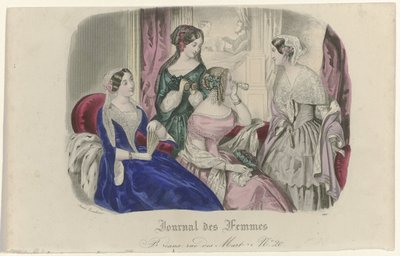 Journal des Femmes, 1840-1851, Pl. 1580 da Anonymous