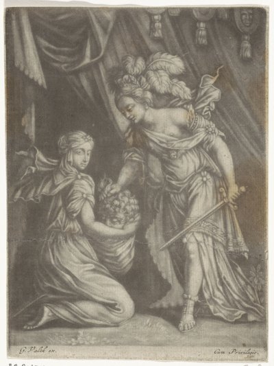 Giuditta con la testa di Oloferne da Anonymous