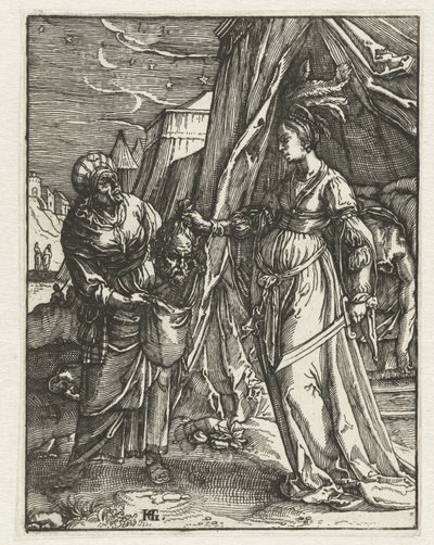Giuditta con la testa di Oloferne da Anonymous
