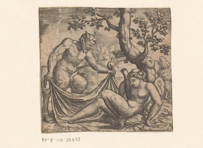 Giove e Antiope da Anonymous