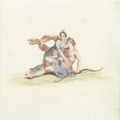 Giove e Callisto da Anonymous