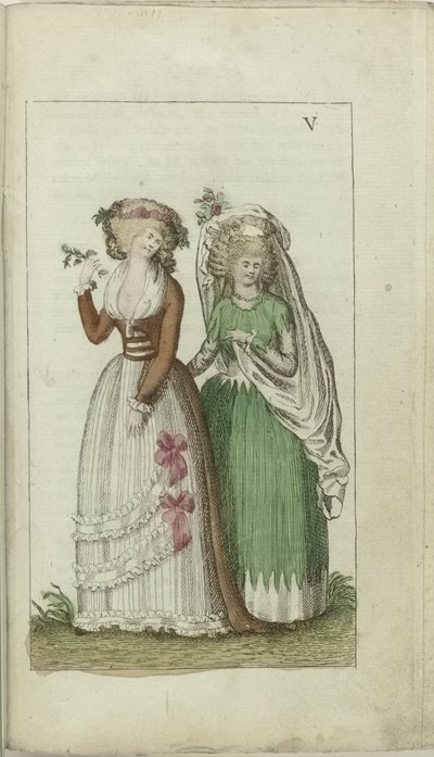 Kabinet van mode en smaak 1791, tav. V da Anonymous