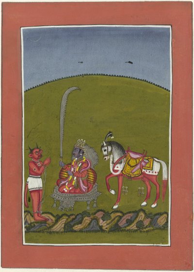 Kalki (la futura incarnazione di Vishnu) Avatar di Vishnu (titolo della serie) da Anonymous