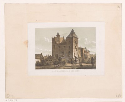 Castello di Heusden da Anonymous