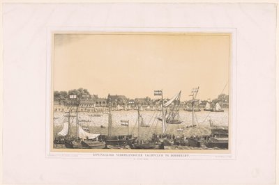 Club Reale di Yacht Olandese a Dordrecht, 10 giugno 1848 da Anonymous
