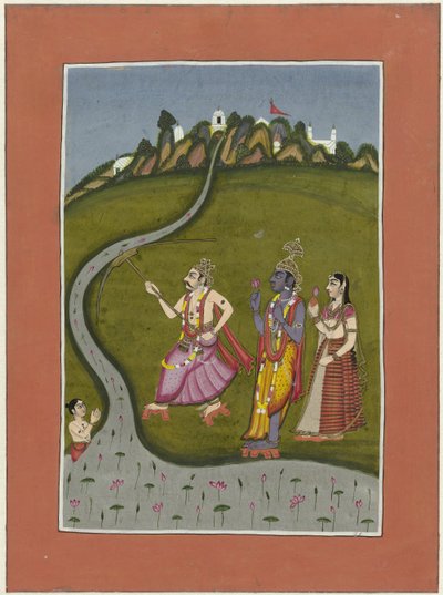 Krishna (incarnazione di Vishnu) Avatars di Vishnu (titolo della serie) da Anonymous
