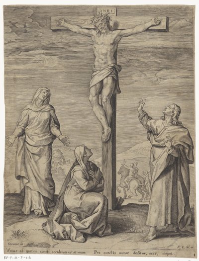 Crocifissione di Cristo da Anonymous