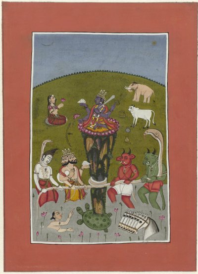 Kurma (incarnazione di Vishnu come tartaruga) da Anonymous