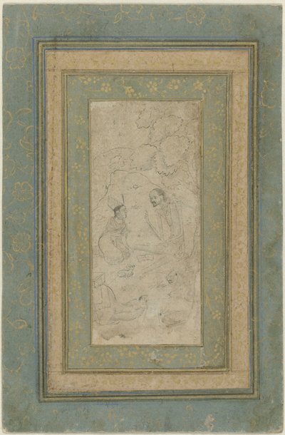 Laila e Majnun nel deserto da Anonymous