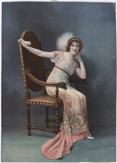 Les Modes, 1911 : Abito da sera da Anonymous