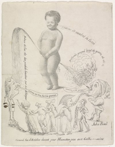 Manneken Pis provoca fuochi d