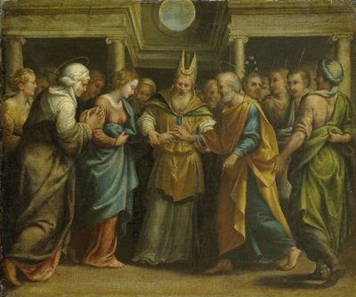 Matrimonio di Maria e Giuseppe da Anonymous
