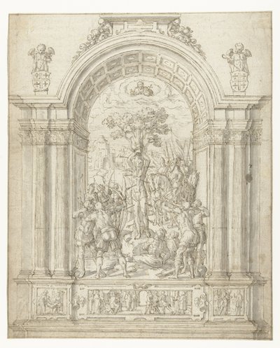 Martirio di San Sebastiano da Anonymous