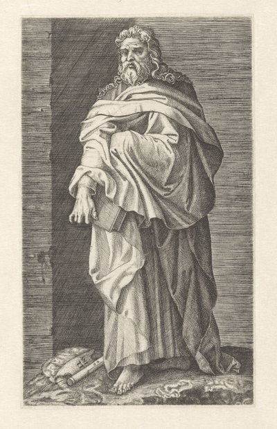 Matthias (Christus en twaalf apostelen) da Anonymous