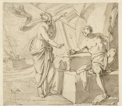 Minerva appare a Ulisse da Anonymous