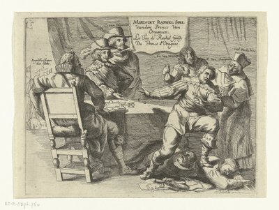 Gioco fallito per Schenckenschans, 1635-1636 da Anonymous
