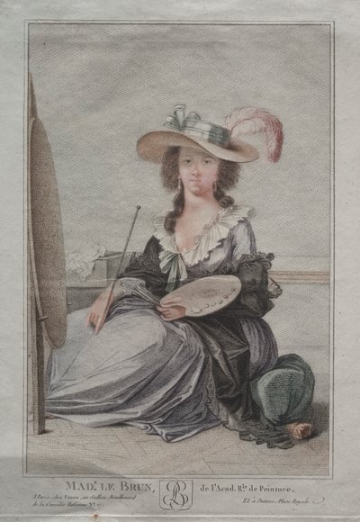 Mme Vigée Lebrun da Anonymous