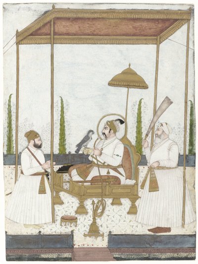 Mohammed Shah riceve Qamar-ud-din Khan da Anonymous