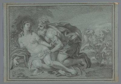 Nettuno con una ninfa da Anonymous