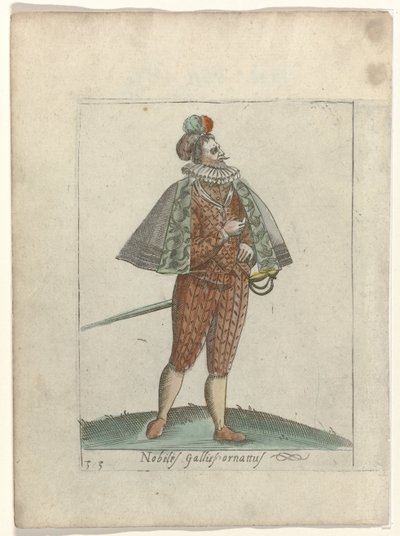 Nobilis Gallies ornattus da Anonymous