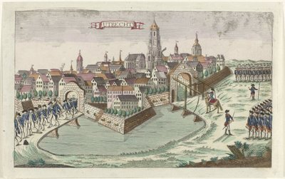 I Patrioti lasciano Utrecht, 1787 da Anonymous