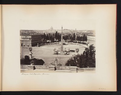 Piazza del Popolo, Roma da Anonymous
