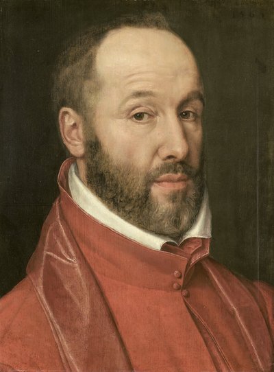 Ritratto di Antoine Perrenot, Cardinale de Granvelle, Ministro di Carlo V e Filippo II da Anonymous