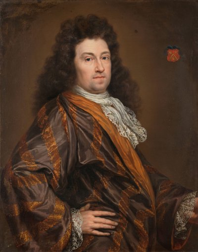 Ritratto di François Leydecker (1650-1718). Delegato alla Corte dei Conti per la Zelanda da Anonymous