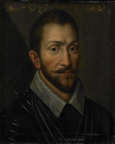 Ritratto di François de la Noue, Signore di Téligny, soprannominato Bras de Fer e le Bayard Huguenot da Anonymous