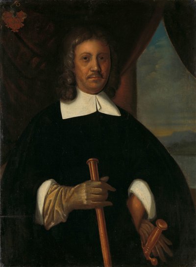 Ritratto di Jan van Riebeeck (1619-77). Comandante del Capo di Buona Speranza e di Malacca e Segretario del Governo Supremo di Batavia da Anonymous
