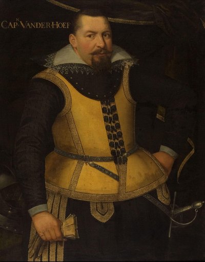 Ritratto di Karel van der Hoeven, Sergente Maggiore da Anonymous