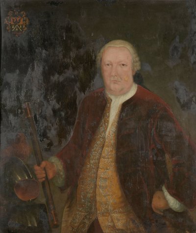 Ritratto di Petrus Albertus van der Parra, governatore generale della Compagnia olandese delle Indie orientali da Anonymous