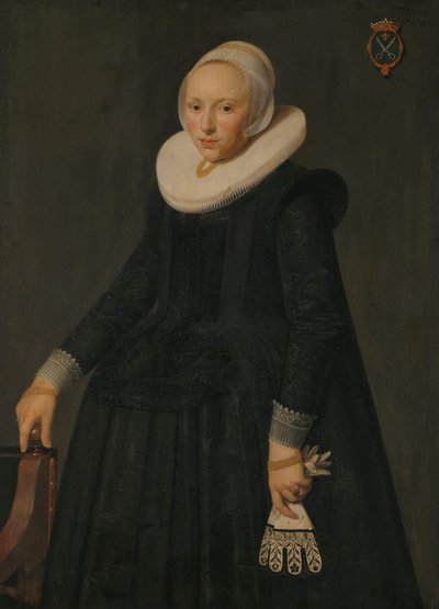 Ritratto di Trijntje Tijsdr van Nooij (1606/07-1646) da Anonymous