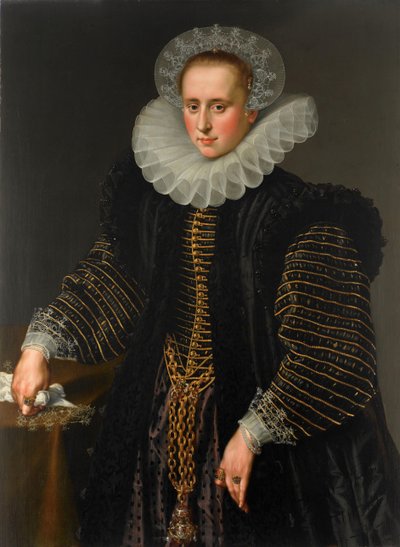 Ritratto di una donna, probabilmente Maria Schuurman da Anonymous