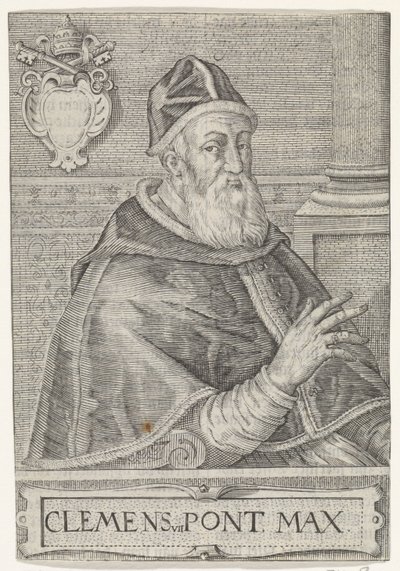 Ritratto di papa Clemente VII da Anonymous