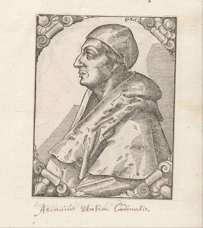 Ritratto di Ascanio Sforza da Anonymous