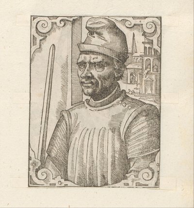 Ritratto di Cabrinus Fondalius da Anonymous