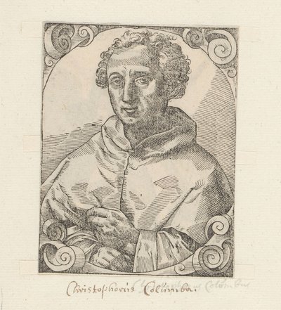 Ritratto di Cristoforo Colombo da Anonymous