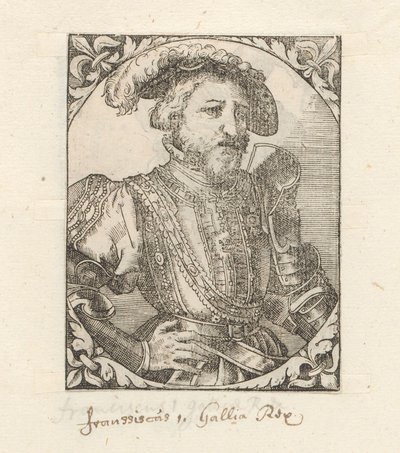 Ritratto di Francesco I di Valois-Angoulême, re di Francia da Anonymous