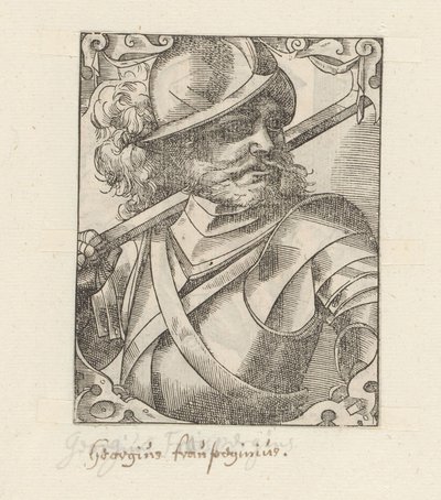Ritratto di Georg von Frundsberg da Anonymous