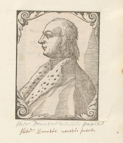 Ritratto di Girolamo Donati da Anonymous