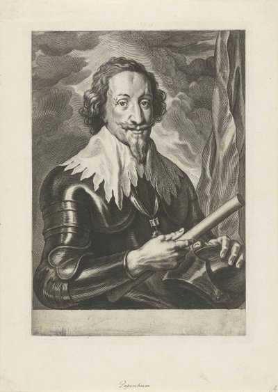 Ritratto di Gottfried Heinrich, conte di Pappenheim da Anonymous