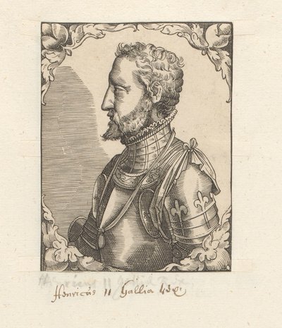 Ritratto di Enrico II, re di Francia da Anonymous