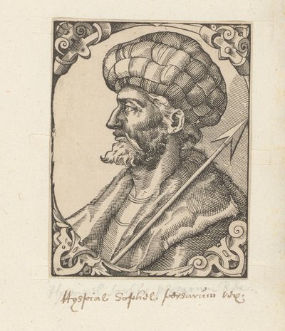 Ritratto di Ismail I da Anonymous