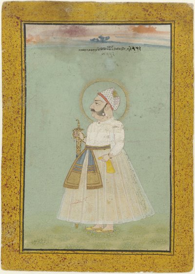 Ritratto di Jaisingh, fondatore di Jaipur da Anonymous