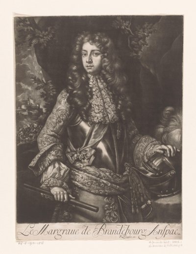 Ritratto di Giovanni Federico di Brandeburgo-Ansbach da Anonymous