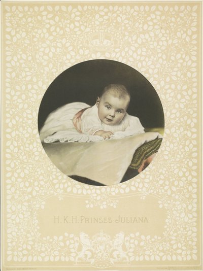 Ritratto di Juliana, regina dei Paesi Bassi da Anonymous
