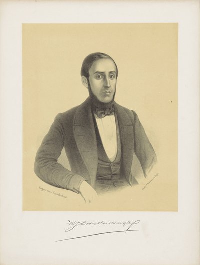 Ritratto di Karel Johan Reinier van Harderwijk da Anonymous