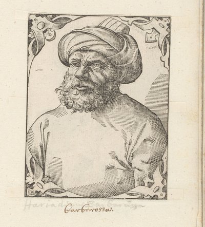 Ritratto di Khair ad-Din da Anonymous